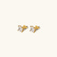 Ethereal Sparkling Gold Earrings