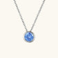 Radiant Gemstone Gold Chain