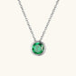 Radiant Gemstone Gold Chain