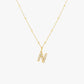 Pearl Initial Pendant Necklace