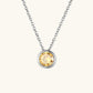 Radiant Gemstone Gold Chain