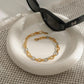 Two Tone Gold Sleek Bracelet
