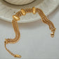 Elegant Layered Gold Chain Bracelet