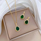 Royal Emerald Gold Set