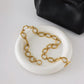 Timeless Bold Gold Chain Necklace