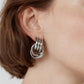 Lustrous Layered Hoop Earrings