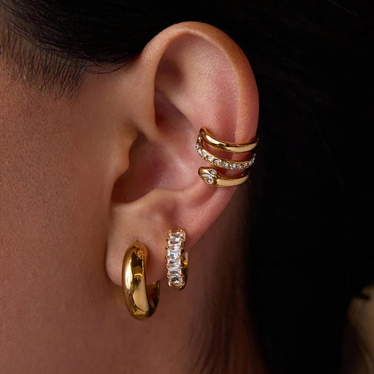 Orielle Staple Gold Earrings Bundle