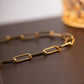 Timeless Gold Paperclip Chain Necklace