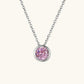 Radiant Gemstone Gold Chain