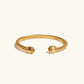 Gold Gemstone Bangle