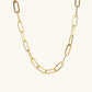 Timeless Gold Paperclip Chain Necklace