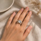 Retro Boho Moonstone Ring