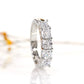 Dazzling Square Cubic Zirconia Ring