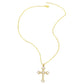 Exquisite Zirconia Cross Necklace