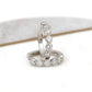 Luxe Fashion Zirconia Hoop Earrings