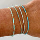 Chic Bohemian Turquoise Beaded Bracelet Set