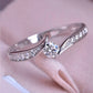 Lavish Minimalist Zirconia Ring