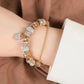 Chunky Gold Heart Bracelet