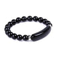 Gemstone Bar Beaded Stretch Bracelet