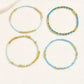 Chic Bohemian Turquoise Beaded Bracelet Set