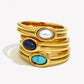 Vintage Gold Natural Stone Ring