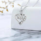 Pet Lover Heart & Bone Jewelry Set