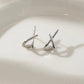 Timeless Gold Cross Earrings