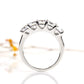 Dazzling Square Cubic Zirconia Ring