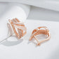 Sculpted Flow Accent Earrings