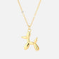 Balloon Dog Pendant Necklace