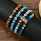 Bohemian Turquoise Beaded Feather Bracelet