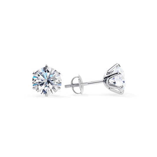 Chic White Gold Tera Earrings