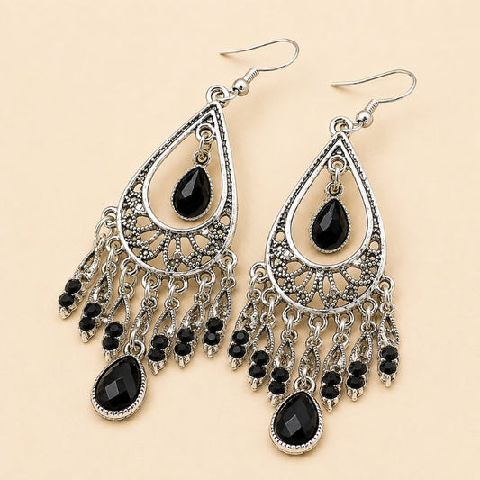 Elite Crystal Statment Earrings