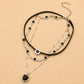Radiant Layered Heart Necklace