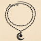 Iconic Black Moon Necklace