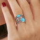 Opulent Turquoise Wide Ring