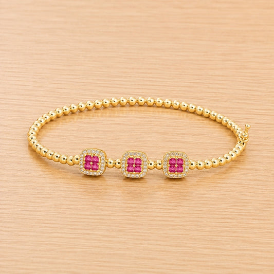 Lustrous Minimal Cuff Bracelet