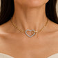 Prestigious Double Heart Necklace