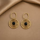 Timeless Spiral Circle Earrings