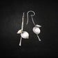 Silver Leaf Vintage Earrings