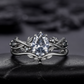 Grace Pear Cut Vine Ring