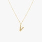 Pearl Initial Pendant Necklace