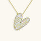 Bubble Initial Crystals Necklace