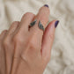 Vintage Angel Wings Adjustable Ring
