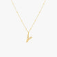 Pearl Initial Pendant Necklace