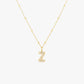 Pearl Initial Pendant Necklace