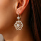 Crystal Mandala Retro Earrings