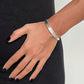 Silver Boho Hammer Bracelet