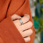 Moon Phase Spinner Ring
