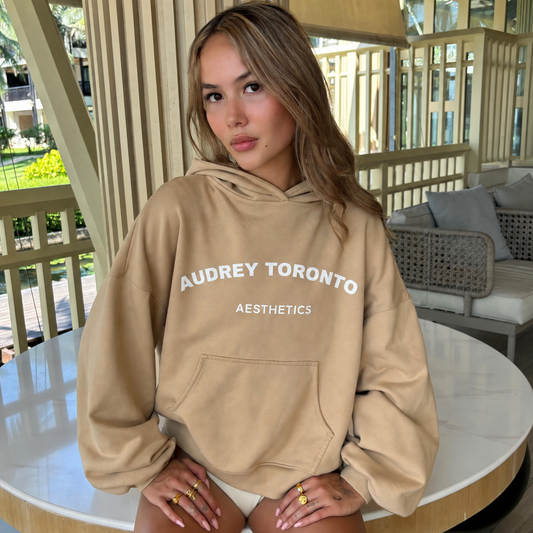 Aesthetic Hoodie - Beige — Audrey Toronto